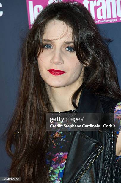 Judith Chemla attends the Trophees Du Film Francais 20th Ceremony at Palais Brongniart, in Paris.