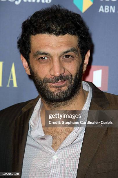 Ramzy Bedia attends the Trophees Du Film Francais 20th Ceremony at Palais Brongniart, in Paris.