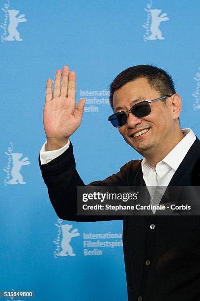 Jury President Wong Kar Wai attend the International Jury Photocall during the 63rd Berlinale International Film Festival at the Grand Hyatt in...