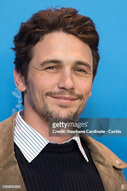 Actor James Franco attends the Lovelace Photocall during the 63rd Berlinale International Film Festival at Grand Hyatt Hotel, in Berlin.