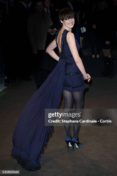 Anne Hathaway attends the Les Miserables Premiere during the 63rd Berlinale International Film Festival at Friedrichstadt-Palast in Berlin