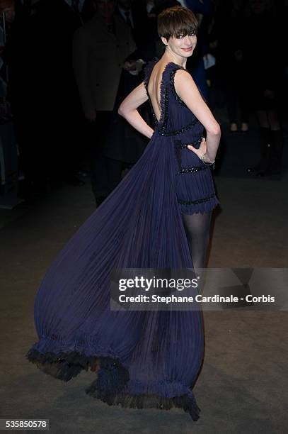 Anne Hathaway attends the Les Miserables Premiere during the 63rd Berlinale International Film Festival at Friedrichstadt-Palast in Berlin