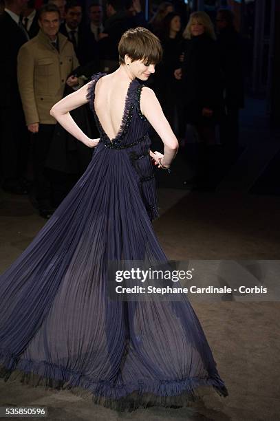 Anne Hathaway attends the Les Miserables Premiere during the 63rd Berlinale International Film Festival at Friedrichstadt-Palast in Berlin