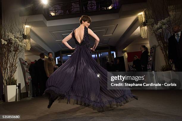 Anne Hathaway attends the Les Miserables Premiere during the 63rd Berlinale International Film Festival at Friedrichstadt-Palast in Berlin