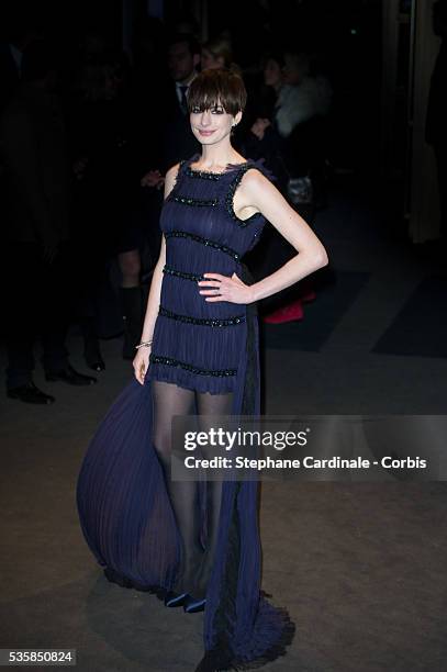 Anne Hathaway attends the Les Miserables Premiere during the 63rd Berlinale International Film Festival at Friedrichstadt-Palast in Berlin