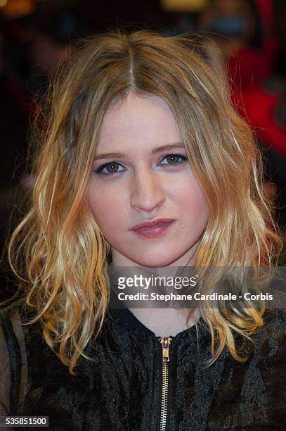 Actress Christa Theret attends the 'Before Midnight' Premiere during the 63rd Berlinale International Film Festival at the Berlinale Palast in Berlin.