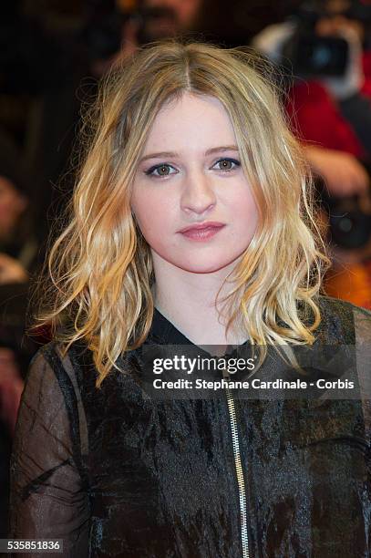 Actress Christa Theret attends the 'Before Midnight' Premiere during the 63rd Berlinale International Film Festival at the Berlinale Palast in Berlin.