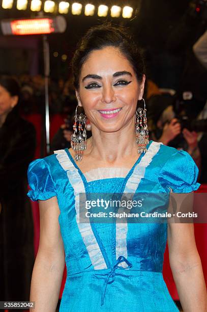 Shirin Neshat attends the 'Side Effects' Premiere during the 63rd Berlinale International Film Festival at Berlinale Palast, in Berlin.