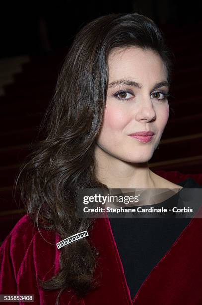 Julia Faure attends the Cesar Film Awards 2013 at Theatre du Chatelet, in Paris.