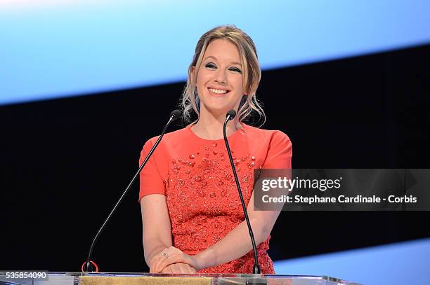 Ludivine Sagnier during the Cesar Awards Ceremony 2013 at Theatre du Chatelet, in Paris.