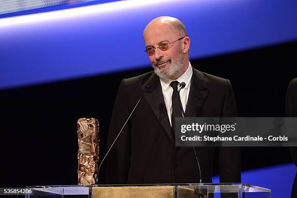 Jacques Audiard during the Cesar Awards Ceremony 2013 at Theatre du Chatelet, in Paris.
