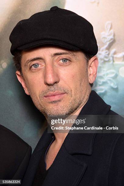 Gad Elmaleh attends the 'L'Ecume Des Jours' Paris Premiere at Cinema UGC Normandie, in Paris.