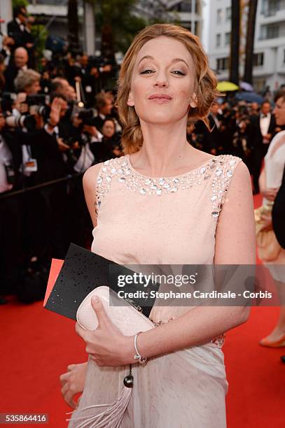 Ludivine Sagnier attends the Opening Ceremony and 'The Great Gatsby' Premiere during the 66th Cannes International Film Festival.