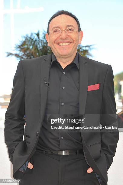 Kichka attends the 'Cartooning For Peace' photo call during the 66th Cannes International Film Festival.