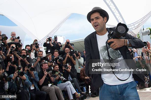 Jamel Debbouze attends the 'Ne Quelque Part' photo call during the 66th Cannes International Film Festival.