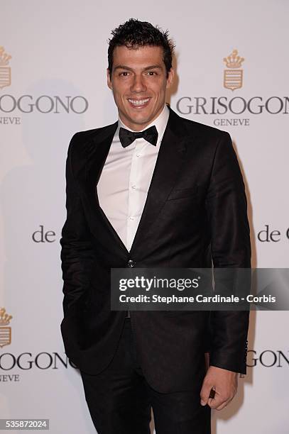 Taïg Khris attends the 'de Grisogono Party' during the 66th Cannes International Film Festival.