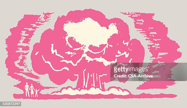 nuclear mushroom cloud - mushroom cloud 幅插畫檔、美工圖案、卡通及圖標