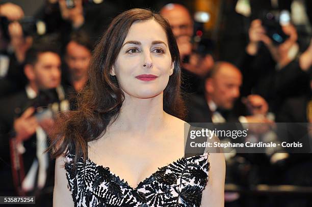 Amira Casar attends the 'Michael Kohlhaas' premiere during the 66th Cannes International Film Festival.