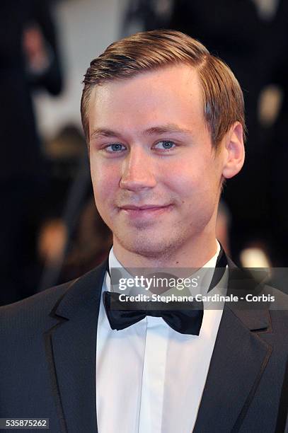 David Kross attends the 'Michael Kohlhaas' premiere during the 66th Cannes International Film Festival.