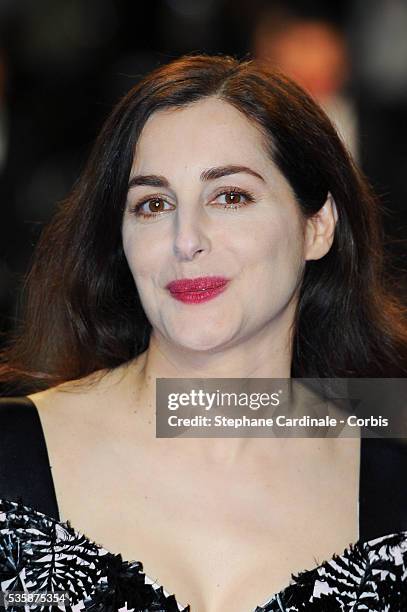 Amira Casar attends the 'Michael Kohlhaas' premiere during the 66th Cannes International Film Festival.