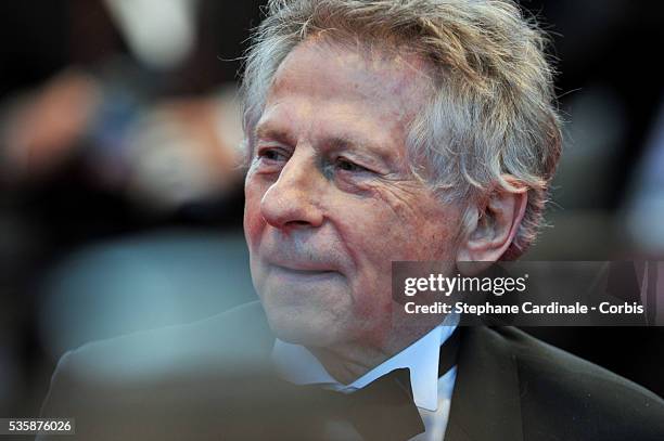 Director Roman Polanski attends the 'La Venus A La Fourrure' premiere during the 66th Cannes International Film Festival.