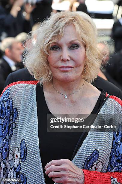 Kim Novak attends the Zulu' Premiere And Closing Ceremony during the 66th Cannes International Film Festival.