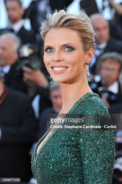 Sylvie Tellier attends the Zulu' Premiere And Closing Ceremony during the 66th Cannes International Film Festival.