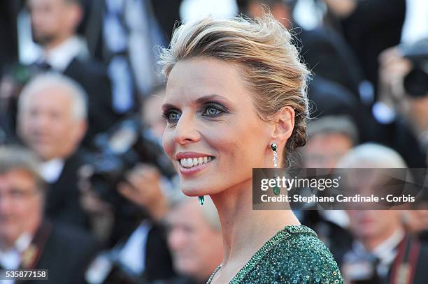 Sylvie Tellier attends the Zulu' Premiere And Closing Ceremony during the 66th Cannes International Film Festival.