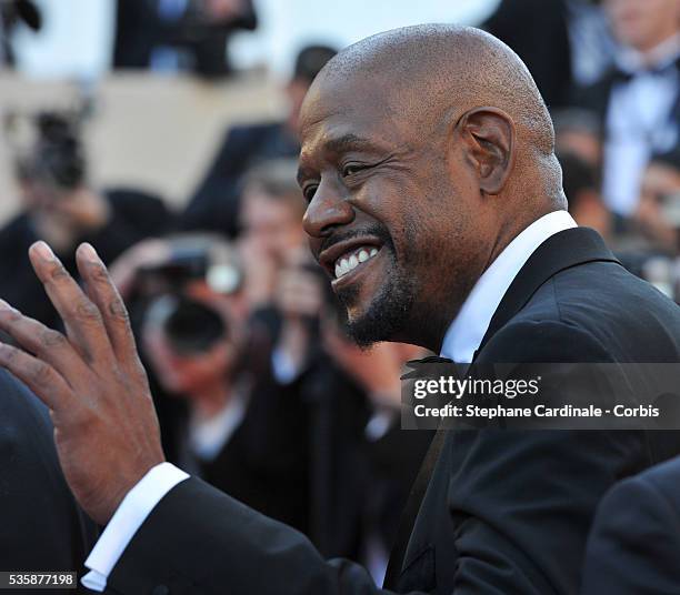 Forest Whitaker attends the Zulu' Premiere And Closing Ceremony during the 66th Cannes International Film Festival.