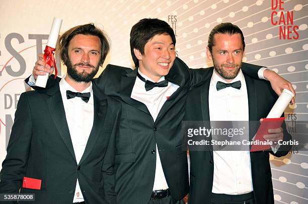 Director Moon Byung-gon attends the 'Palme D'Or Winners dinner' during the 66th Cannes International Film Festival.