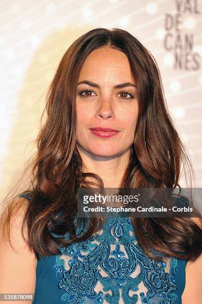 Actress Berenice Bejo, awarded with the Prix d'Interpretation Feminine , attends the 'Palme D'Or Winners dinner' during the 66th Cannes International...