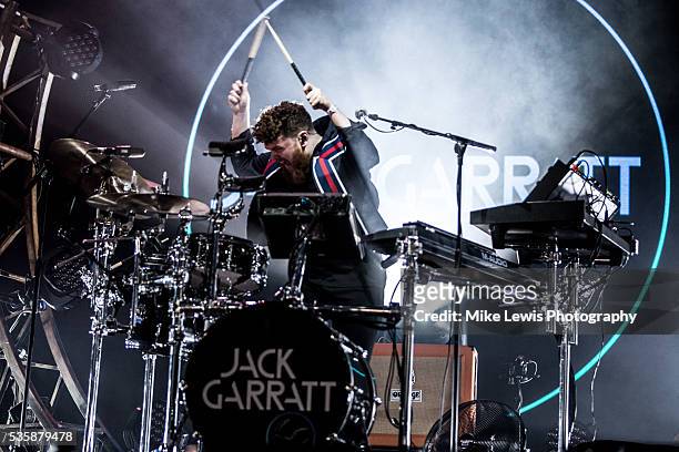 Jack Garratt peforms on stage at Powderham Castle on May 29, 2016 in Exeter, England.