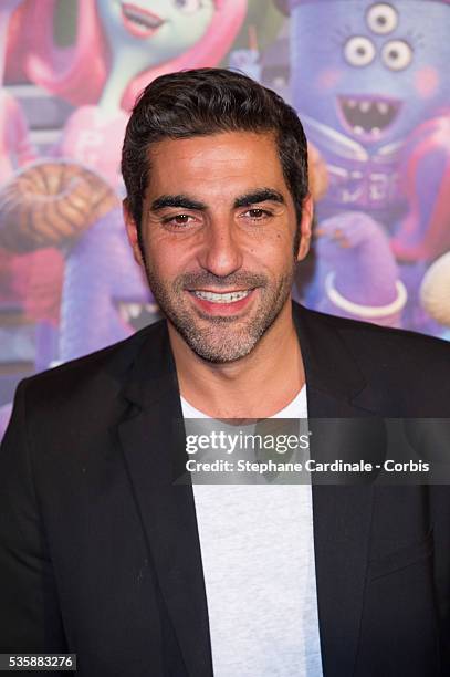 Ary Abittan attends 'Monsters University' Paris movie premiere, held at La Sorbonne, in Paris