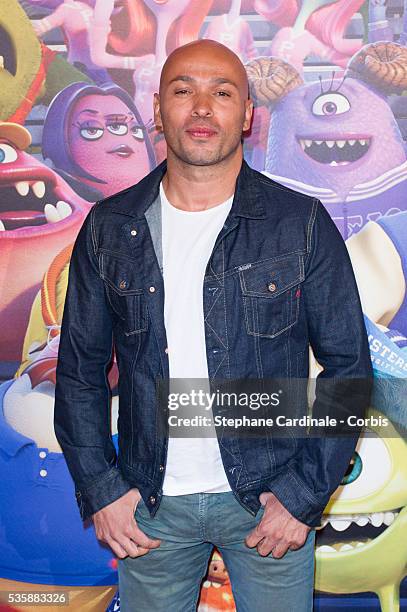 Eric Judor attends 'Monsters University' Paris movie premiere, held at La Sorbonne, in Paris