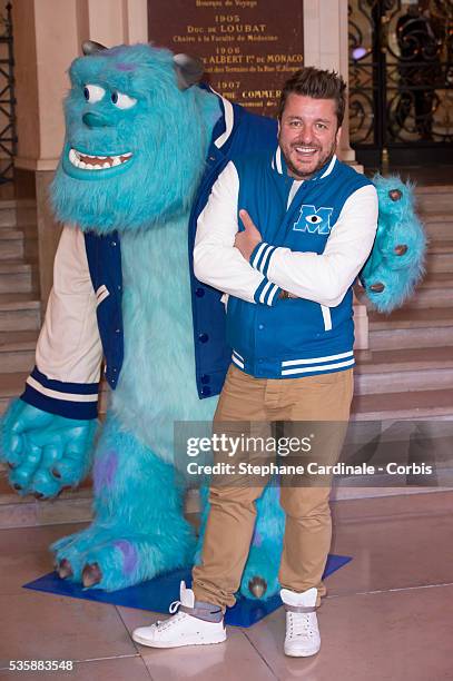 Bruno Guillon attends 'Monsters University' Paris movie premiere, held at La Sorbonne, in Paris