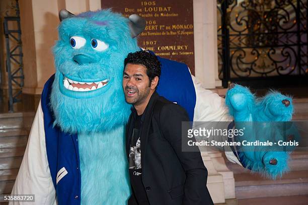 Jamel Debbouze attends 'Monsters University' Paris movie premiere, held at La Sorbonne, in Paris