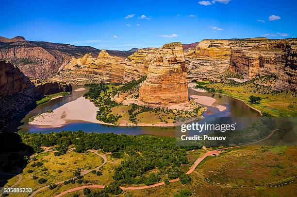 center of the universe - dinosaur national monument stock-fotos und bilder