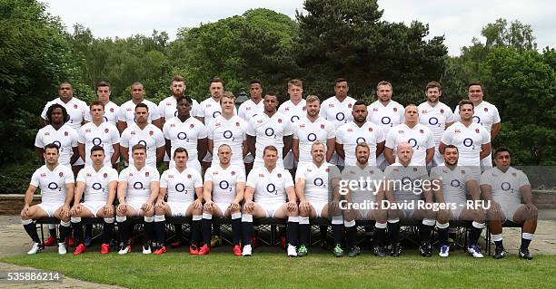 The England squad for the 2016 Summer Tour of Australia Front row Danny Care, Ben Youngs, Owen Farrell, Alex Goode, Mike Brown, Dylan Hartley,...