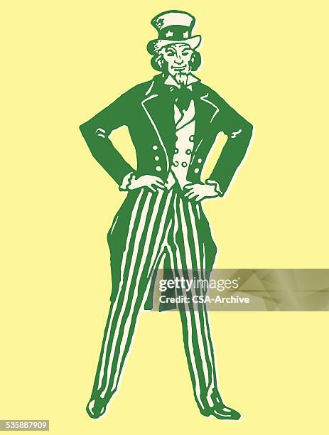 uncle sam - uncle sam stock illustrations