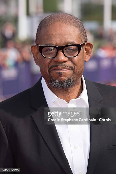 Forest Whitaker attends 'The Butler' Premiere at the 39th Deauville American Film Festival, in Deauville.