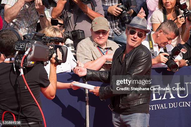 Christophe Dechavanne attends 'The Butler' Premiere at the 39th Deauville American Film Festival, in Deauville.