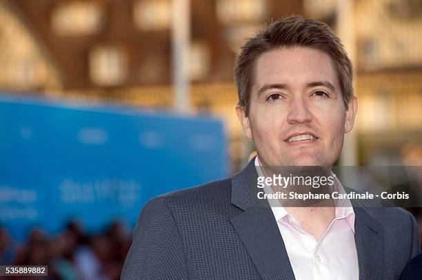 Chris Eska attends the premiere of the movie 'Joe' during the 39th Deauville American Film Festival, in Deauville.
