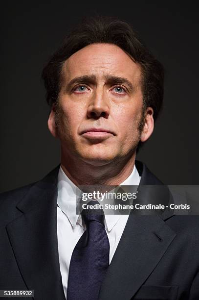 Nicolas Cage attends the screening of the movie 'Joe' during the 39th Deauville American Film Festival, in Deauville.