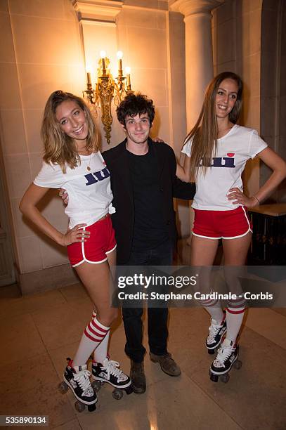 Felix Moatti attends Lui Magazine Launch Party, held at Foch Avenue in Paris.