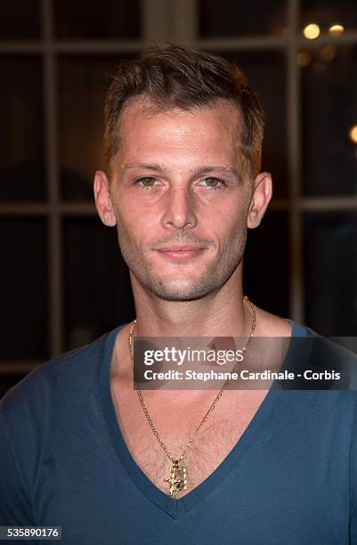 Nicolas Duvauchel attends Lui Magazine Launch Party, held at Foch Avenue in Paris.