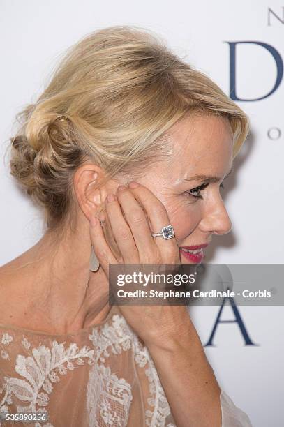 Naomi Watts attends the premiere of 'Diana', at Cinema UGC Normandie in Paris.