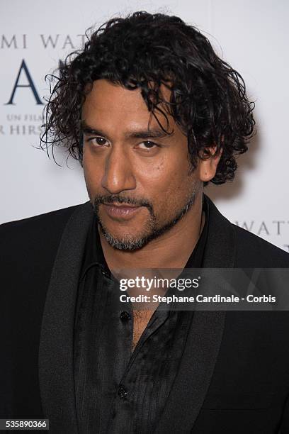 Naveen Andrews attends the premiere of 'Diana', at Cinema UGC Normandie in Paris.