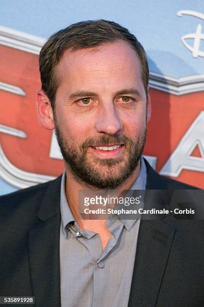 Fred Testot attends the premiere of 'Planes', at UGC Normandie in Paris.