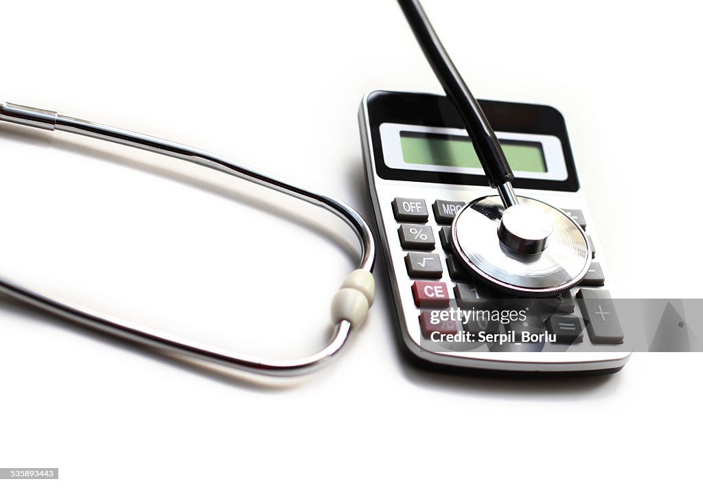 Calculator stethoscope