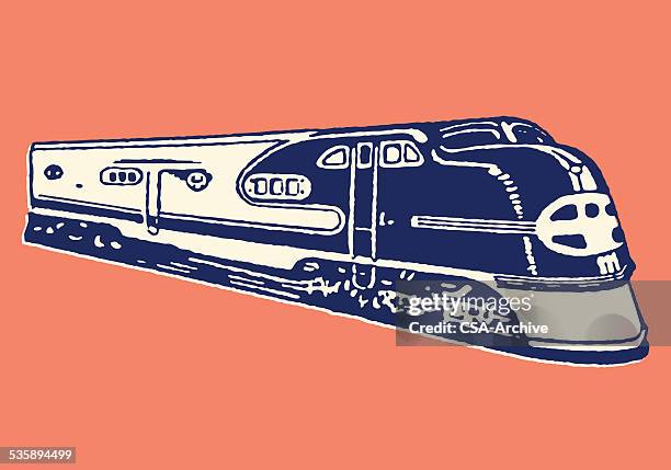 train - commuters train stock illustrations